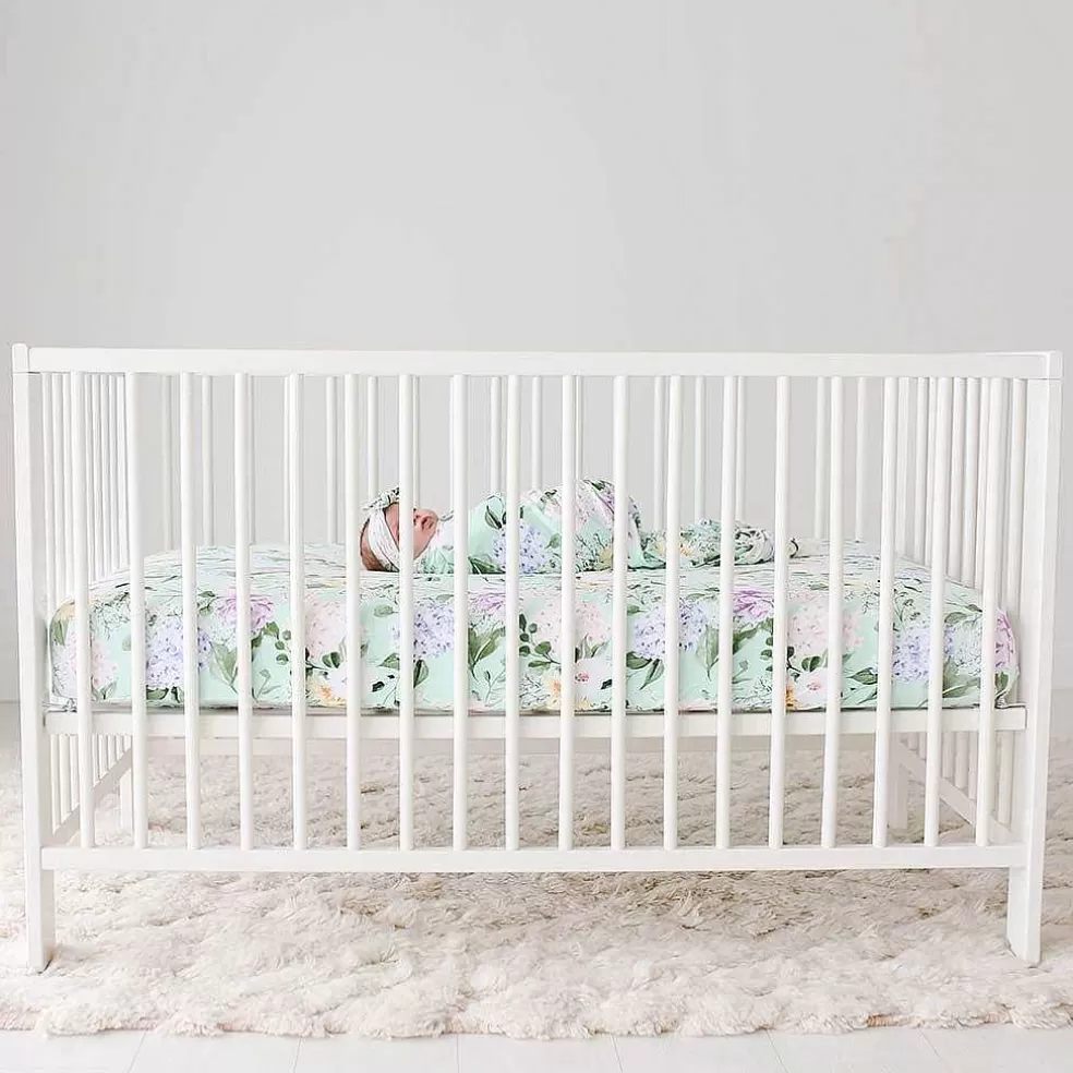 Posh Peanut Crib Sheet New