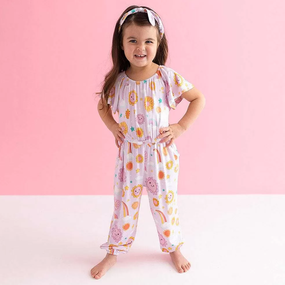 Posh Peanut Flutter Jumpsuit Cheap