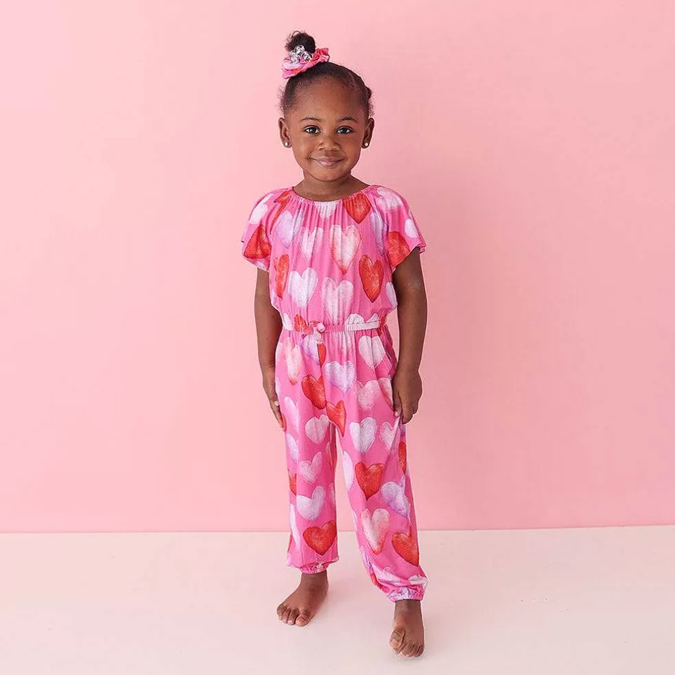 Posh Peanut Flutter Jumpsuit Best