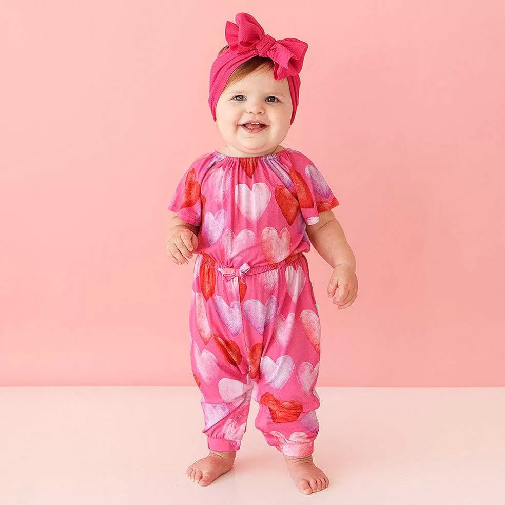 Posh Peanut Flutter Jumpsuit Best