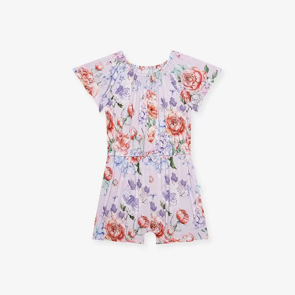 Posh Peanut Flutter Romper Discount