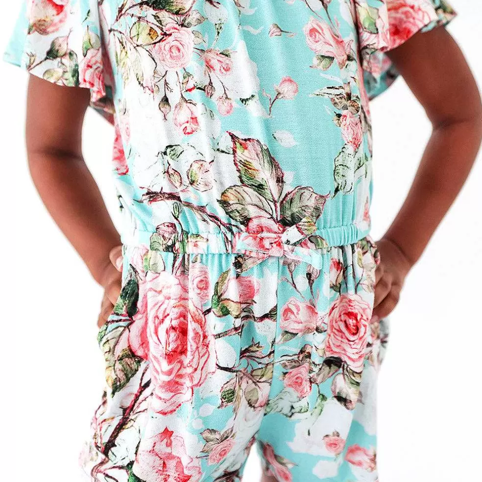 Posh Peanut Flutter Romper Fashion