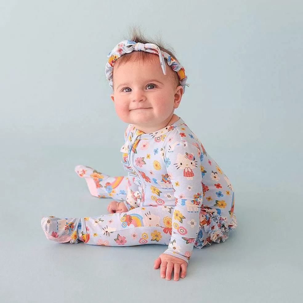 Posh Peanut Footie Ruffled Zippered One Piece Flash Sale