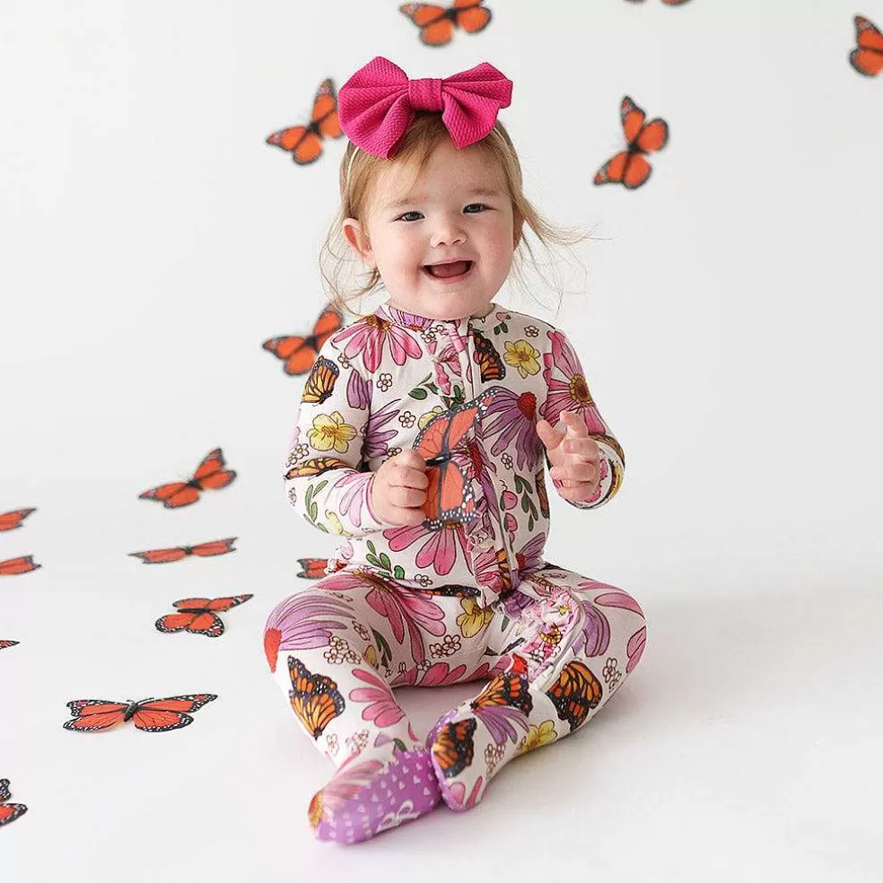 Posh Peanut Footie Ruffled Zippered One Piece Store