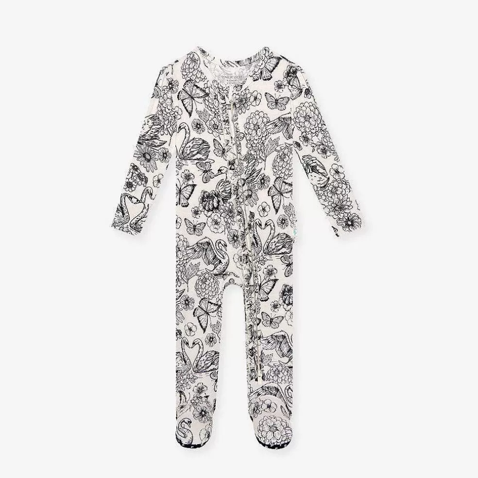 Posh Peanut Footie Ruffled Zippered One Piece Store