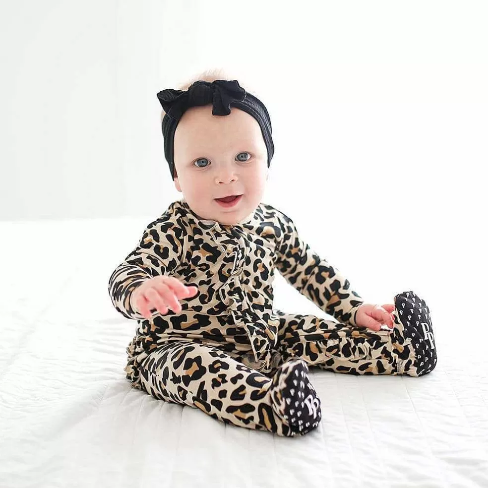 Posh Peanut Footie Ruffled Zippered One Piece Best