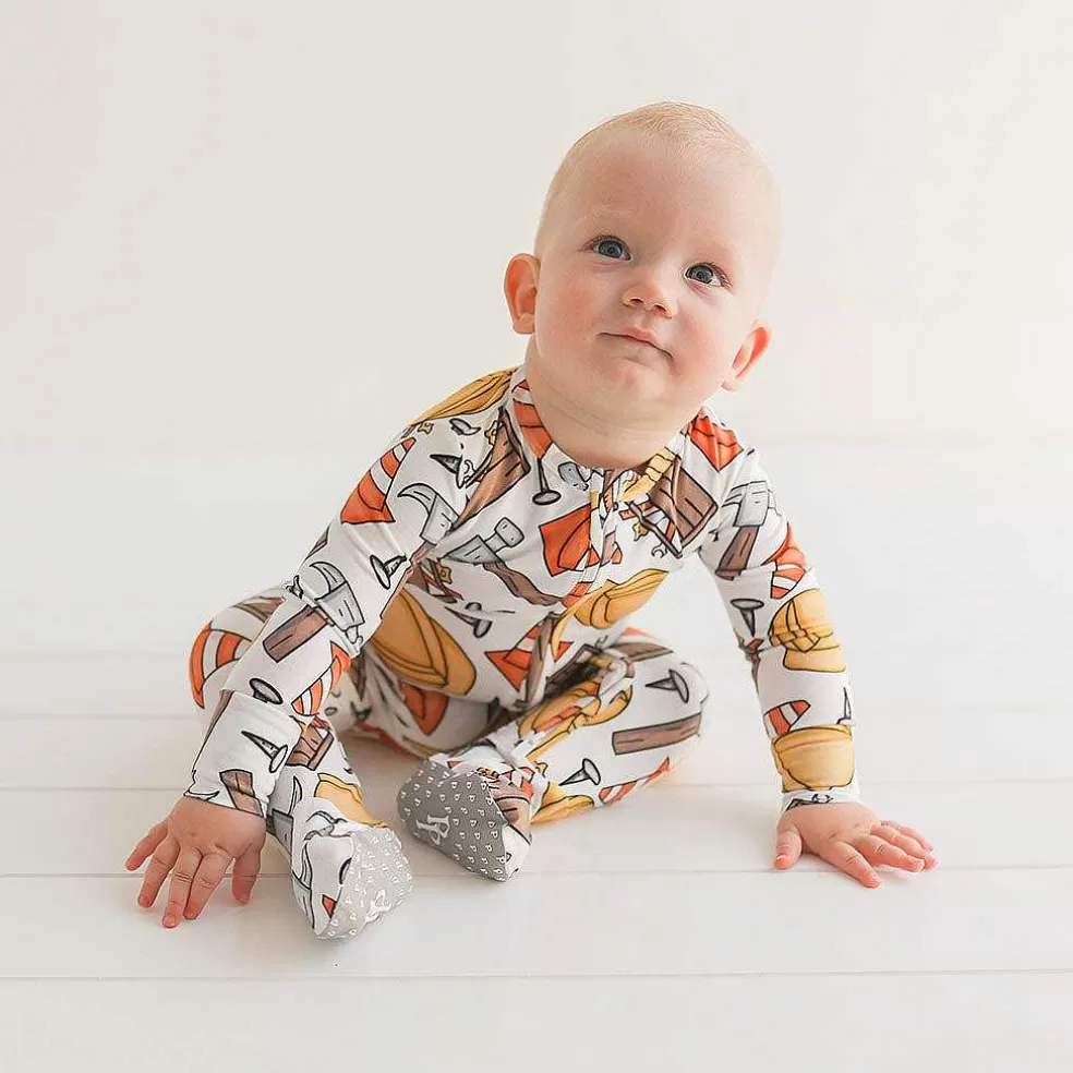 Posh Peanut Footie Zippered One Piece Cheap