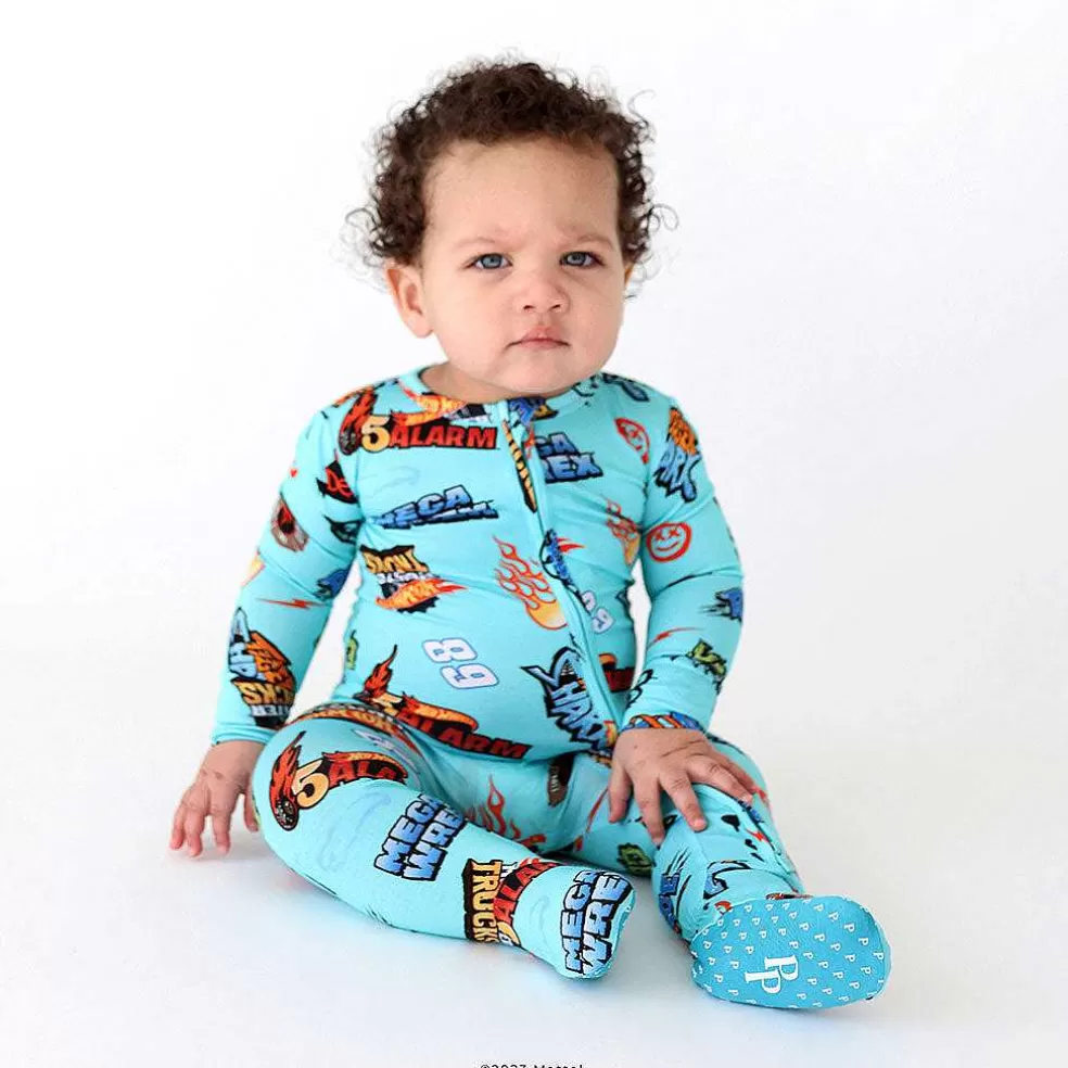 Posh Peanut Footie Zippered One Piece Online