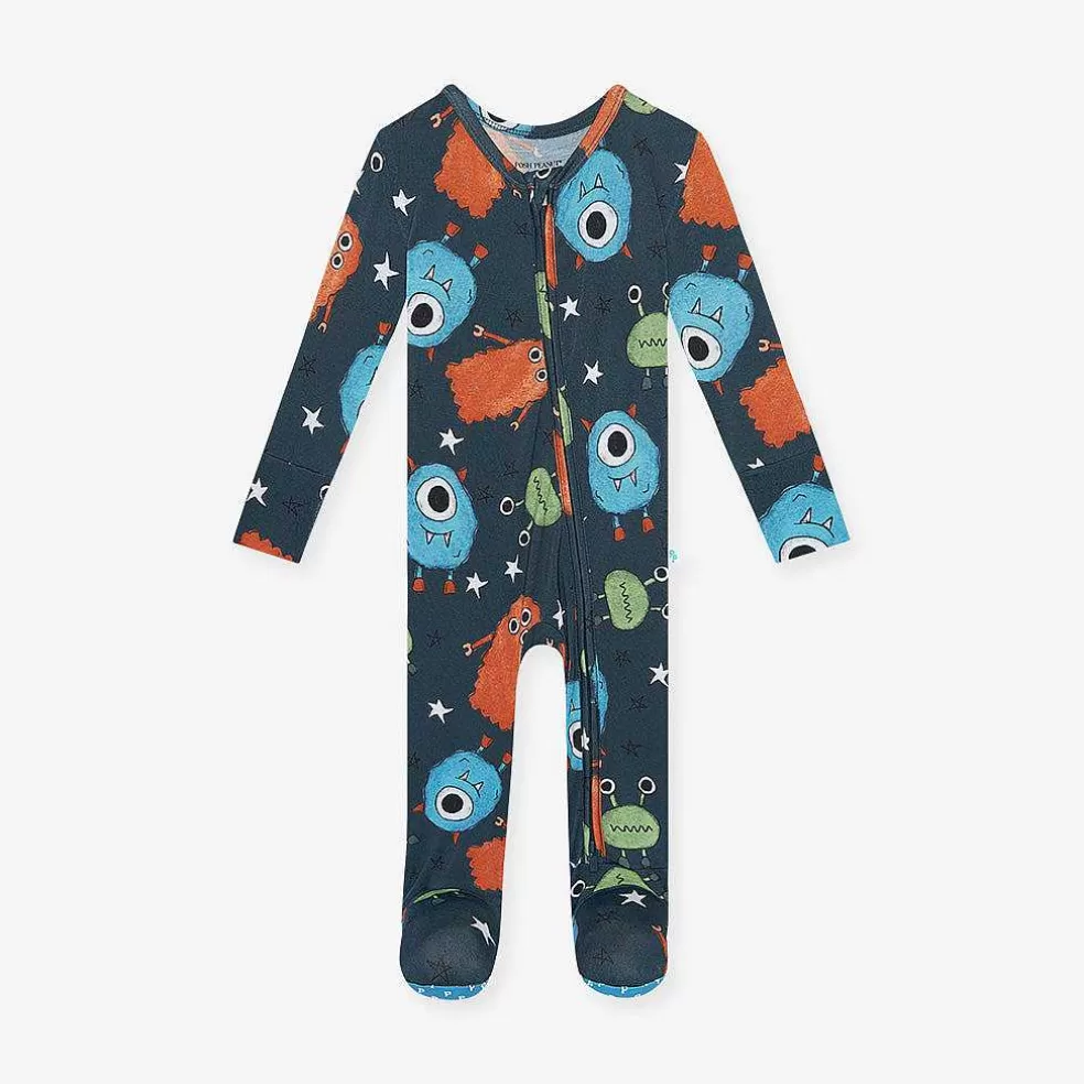 Posh Peanut Footie Zippered One Piece Store