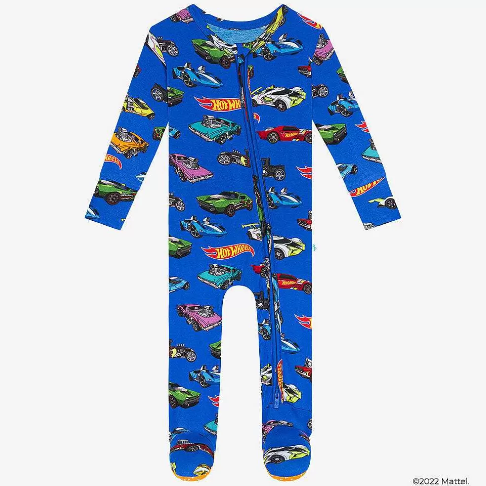 Posh Peanut Footie Zippered One Piece Hot