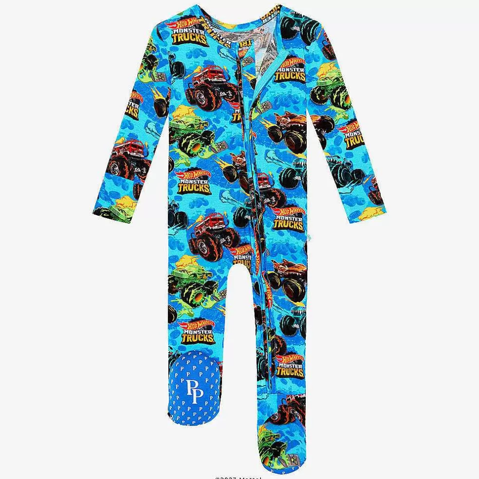 Posh Peanut Footie Zippered One Piece Best Sale