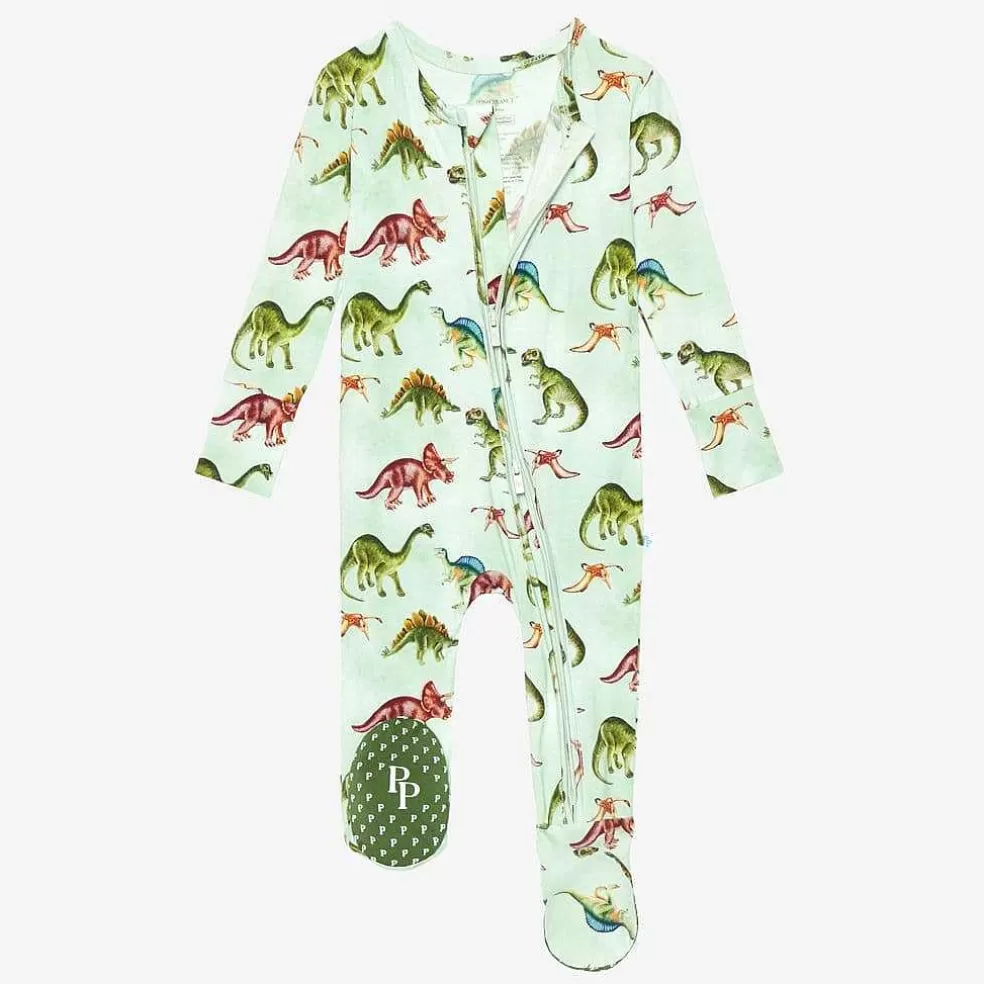 Posh Peanut Footie Zippered One Piece Flash Sale