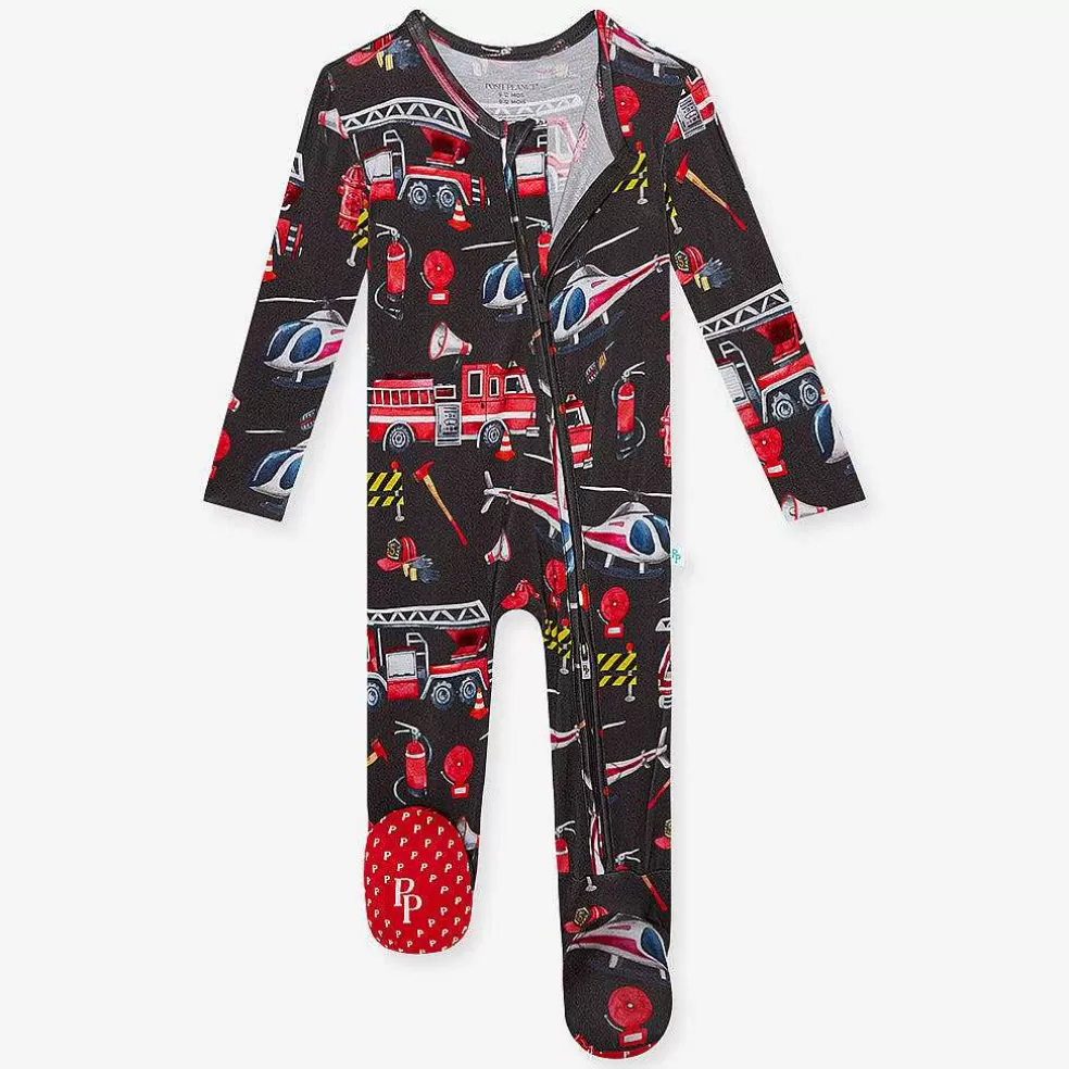Posh Peanut Footie Zippered One Piece Cheap