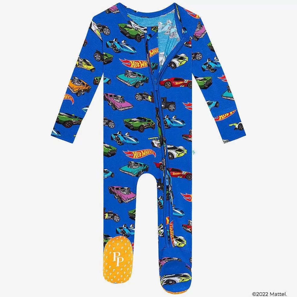 Posh Peanut Footie Zippered One Piece Hot