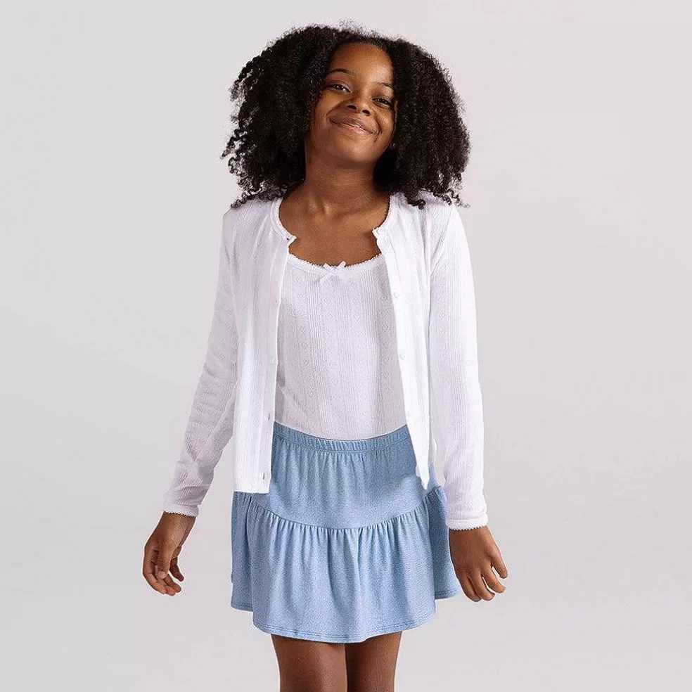 Posh Peanut French Terry Skater Skirt Store