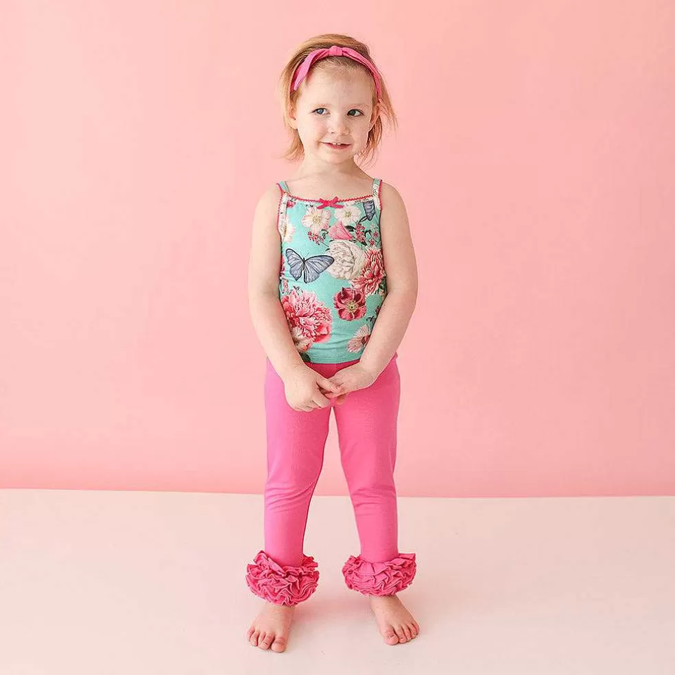 Posh Peanut Girls' Picot Cami Fashion