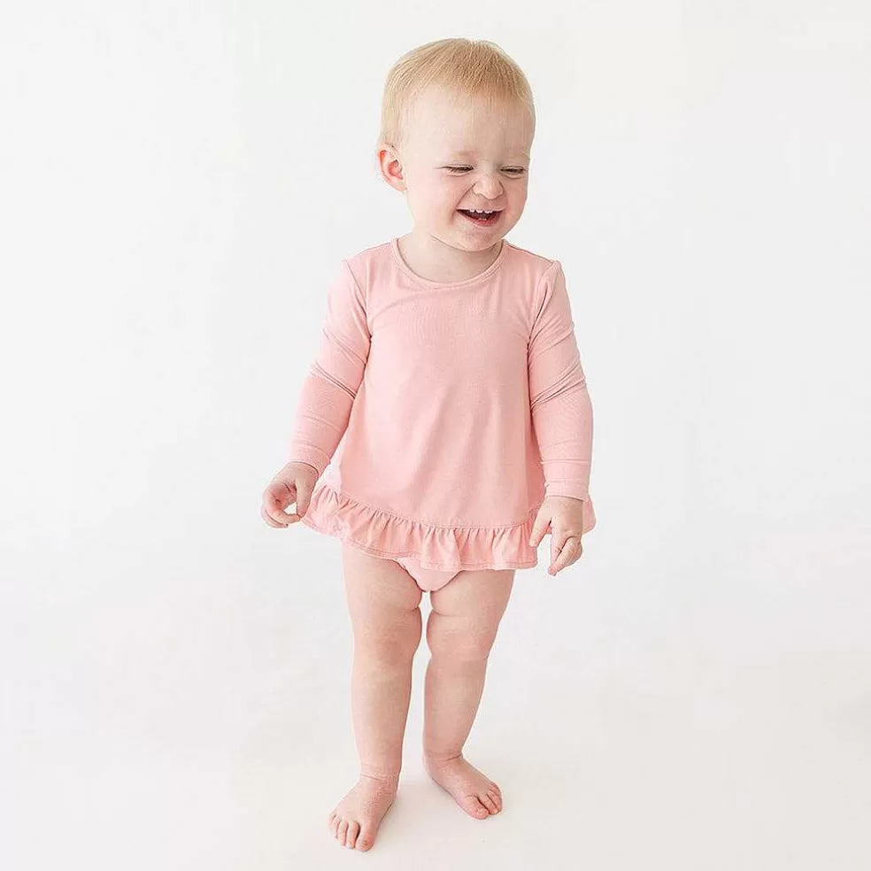 Posh Peanut Long Sleeve Bubble Romper Dress Discount