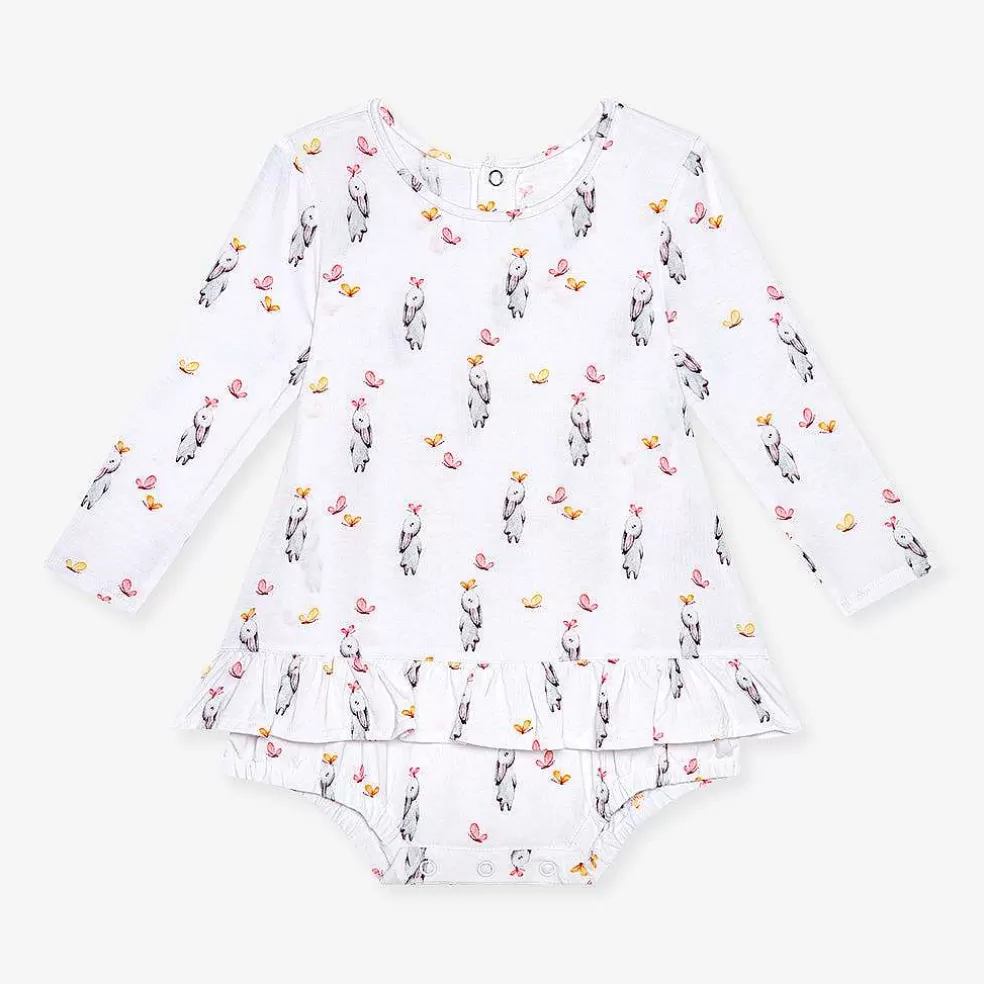 Posh Peanut Long Sleeve Bubble Romper Dress Sale