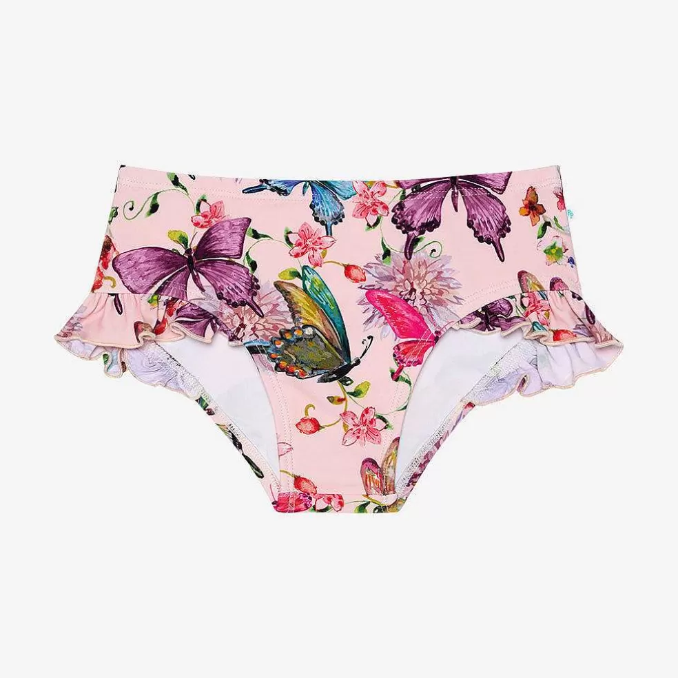 Posh Peanut Long Sleeve Rash Guard Ruffled Bummie Set Best