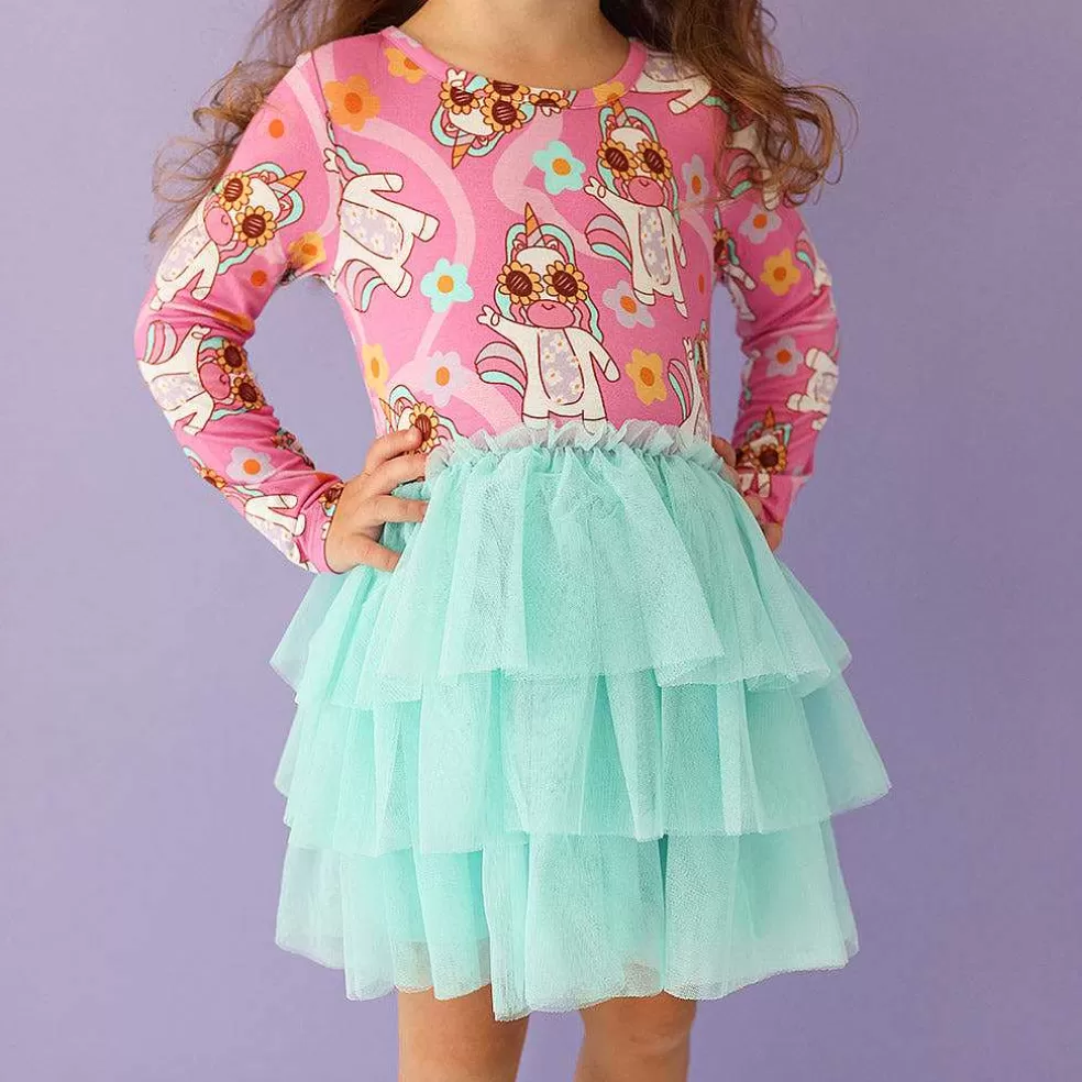Posh Peanut Long Sleeve Tulle Dress Store