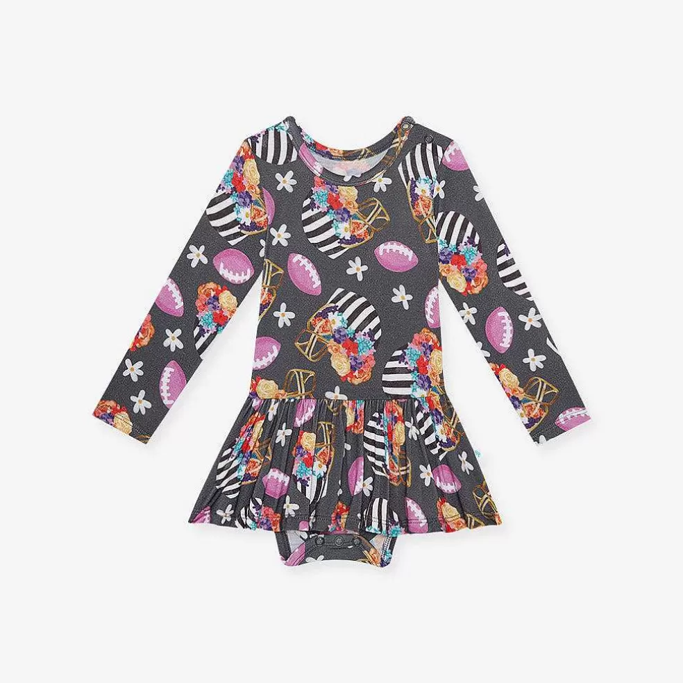 Posh Peanut Long Sleeve Twirl Skirt Bodysuit Best Sale