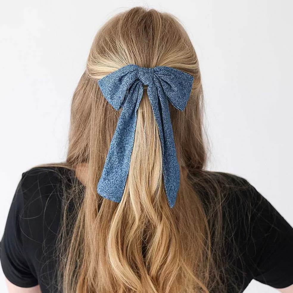 Posh Peanut Luxe Bow Hair Clip Flash Sale