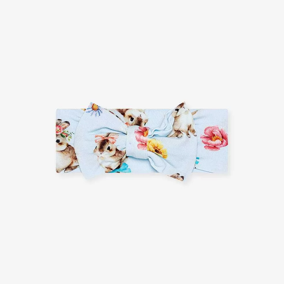 Posh Peanut Luxe Bow Headwrap New