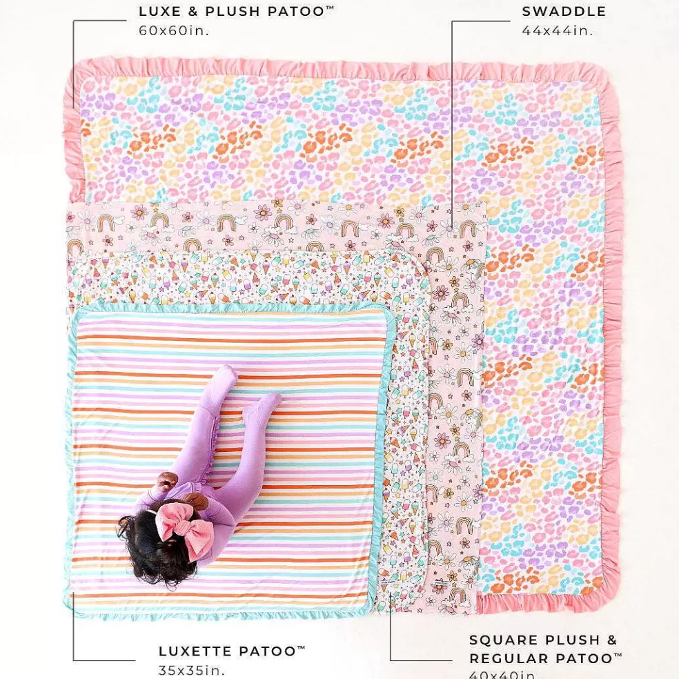 Posh Peanut Luxe Plush Patoo® Blanket Online