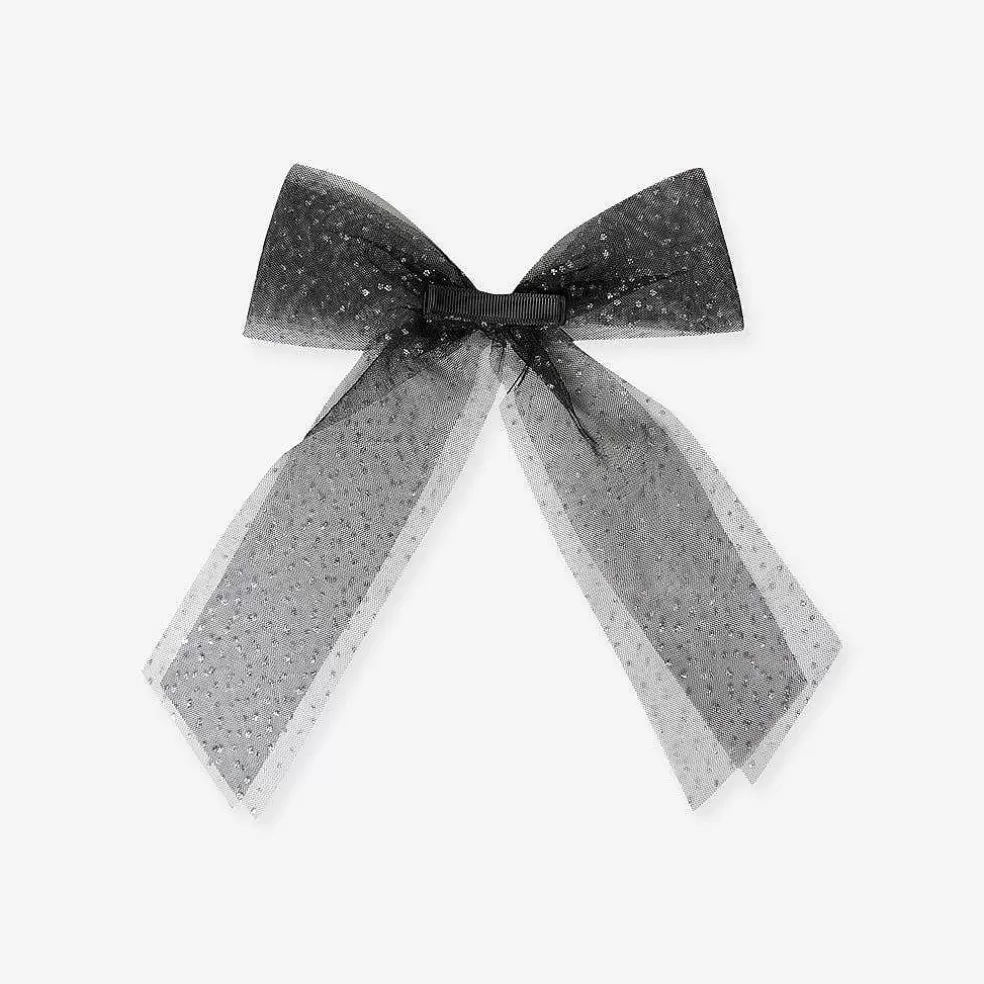 Posh Peanut Luxe Tulle Bow Hair Clip Flash Sale