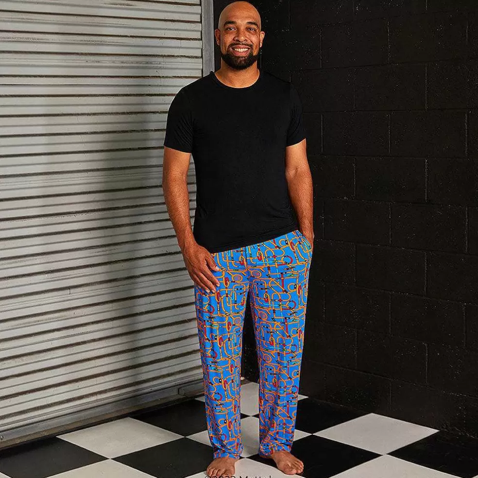 Posh Peanut Men'S Short Sleeve Loungewear Flash Sale
