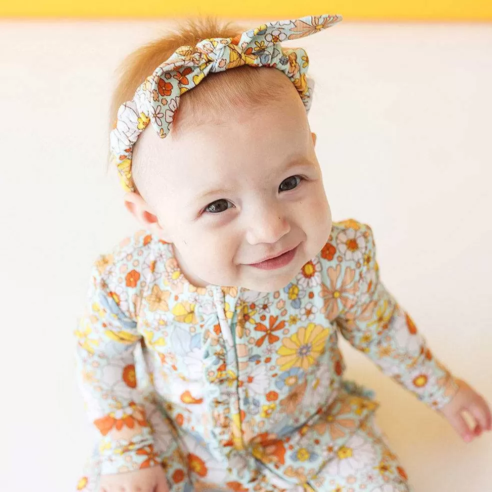 Posh Peanut Micro Bow Headwrap Set Hot