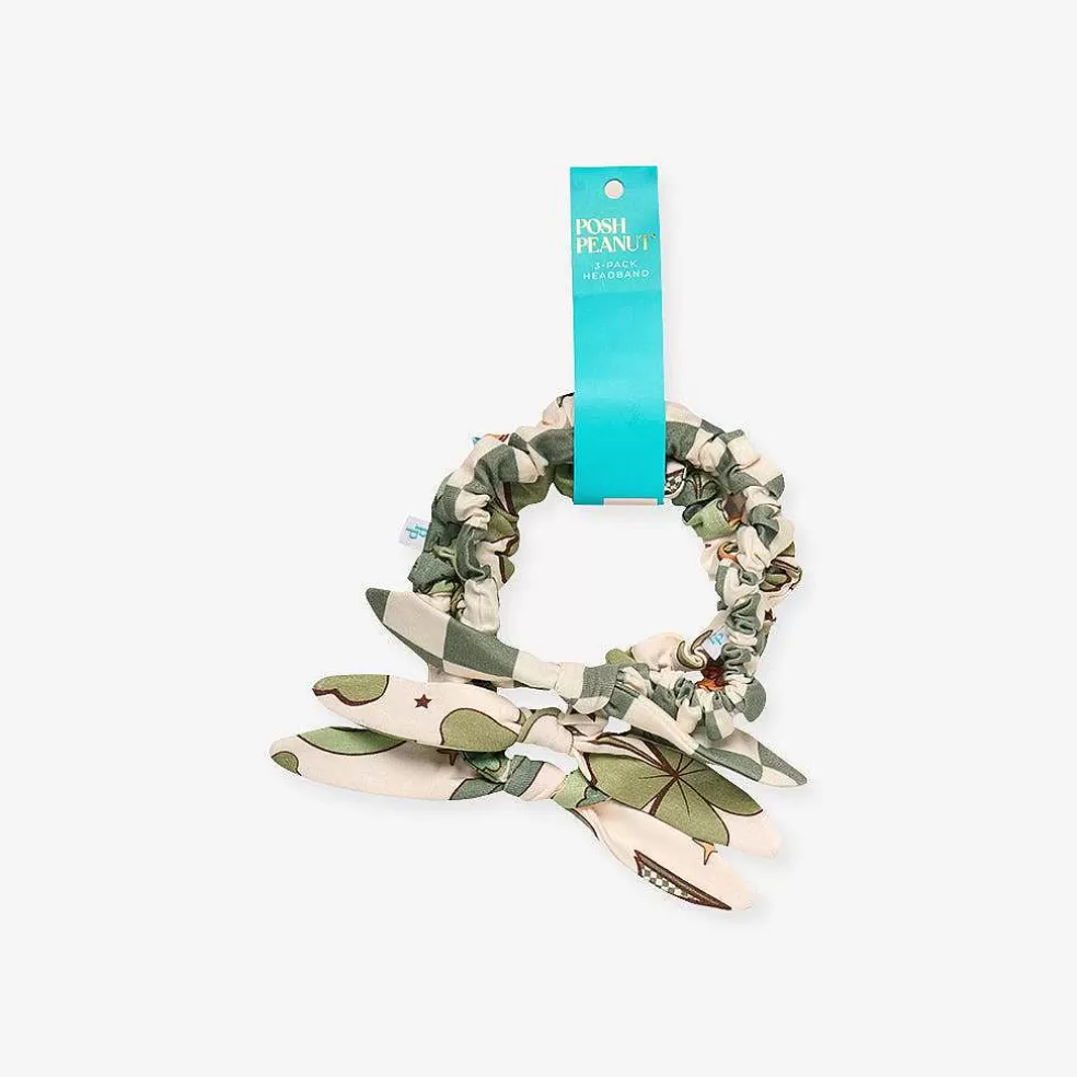 Posh Peanut Micro Bow Headwrap Set Sale