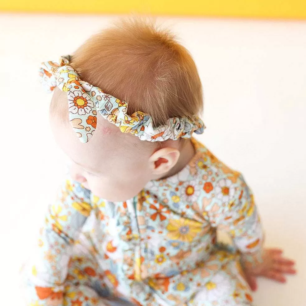Posh Peanut Micro Bow Headwrap Set Hot