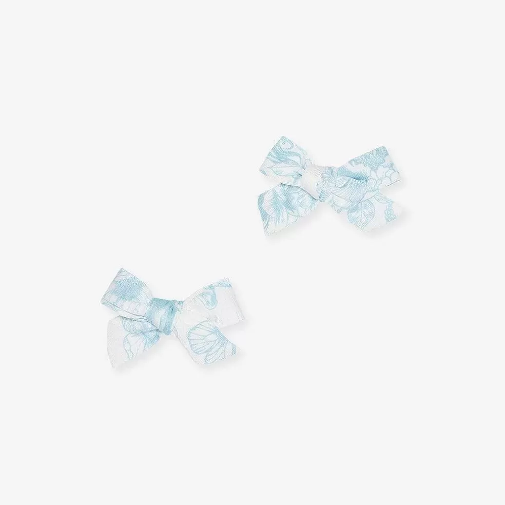 Posh Peanut Mini Bow Hair Clips New