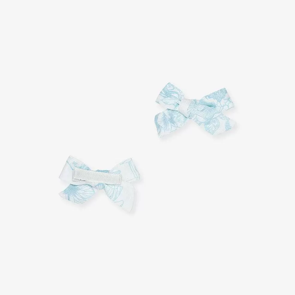 Posh Peanut Mini Bow Hair Clips New