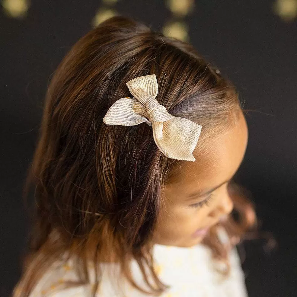 Posh Peanut Mini Bow Hair Clips Online