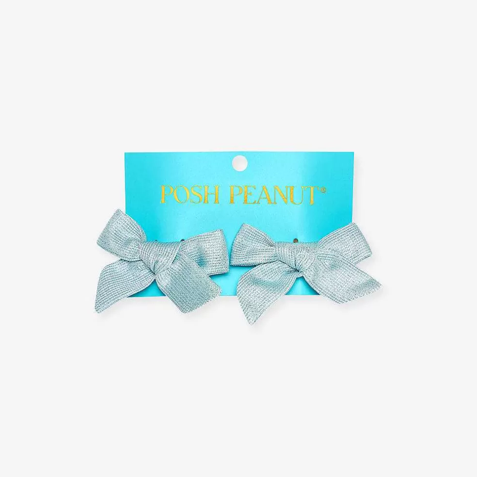 Posh Peanut Mini Bow Hair Clips Clearance