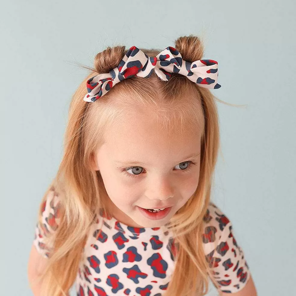 Posh Peanut Mini Bow Hair Clips Hot