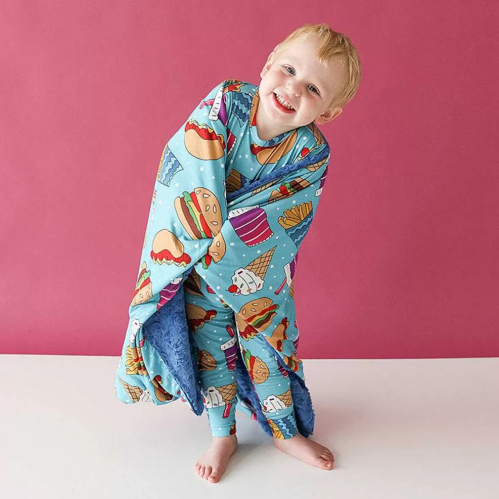 Posh Peanut Minky Luxette Patoo® Blanket Outlet