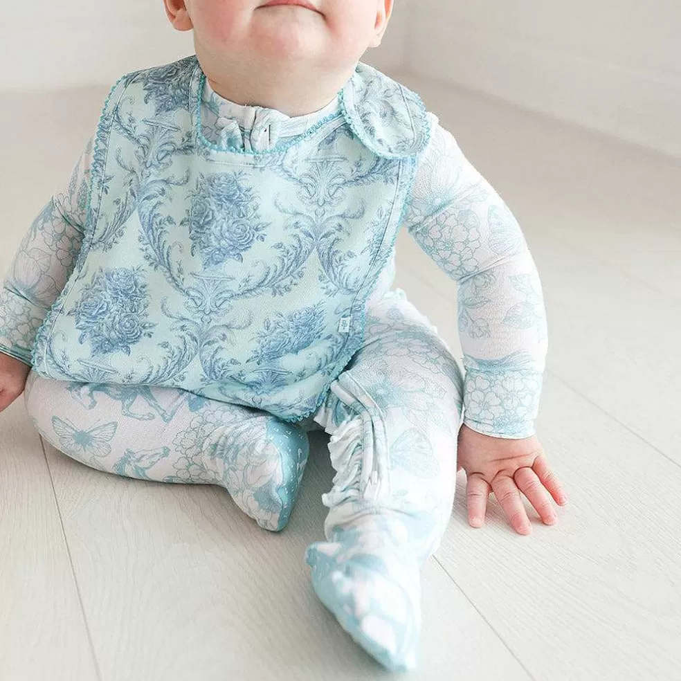 Posh Peanut Picot Bib Set Shop