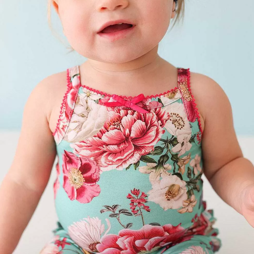 Posh Peanut Picot Bodysuit Hot