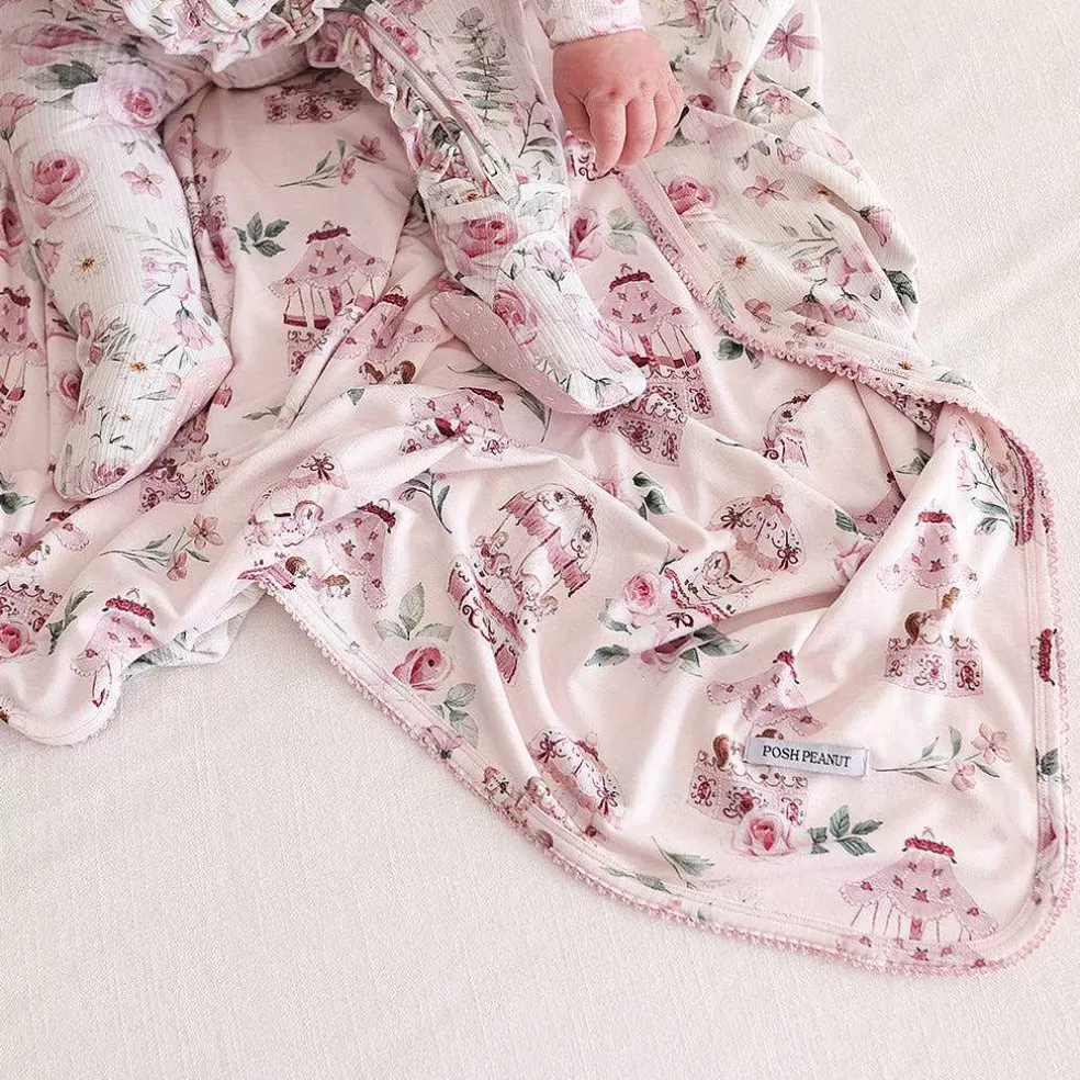 Posh Peanut Picot Patoo® Blanket Flash Sale