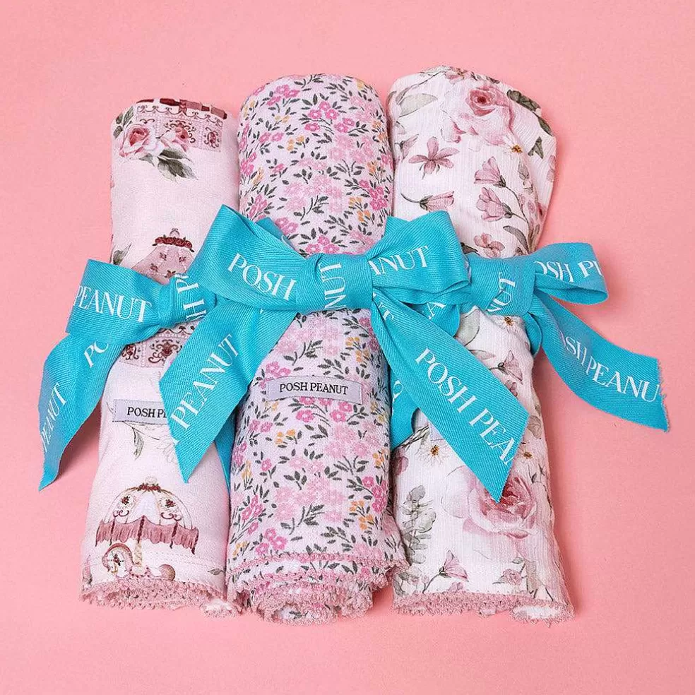 Posh Peanut Picot Swaddle Set Best