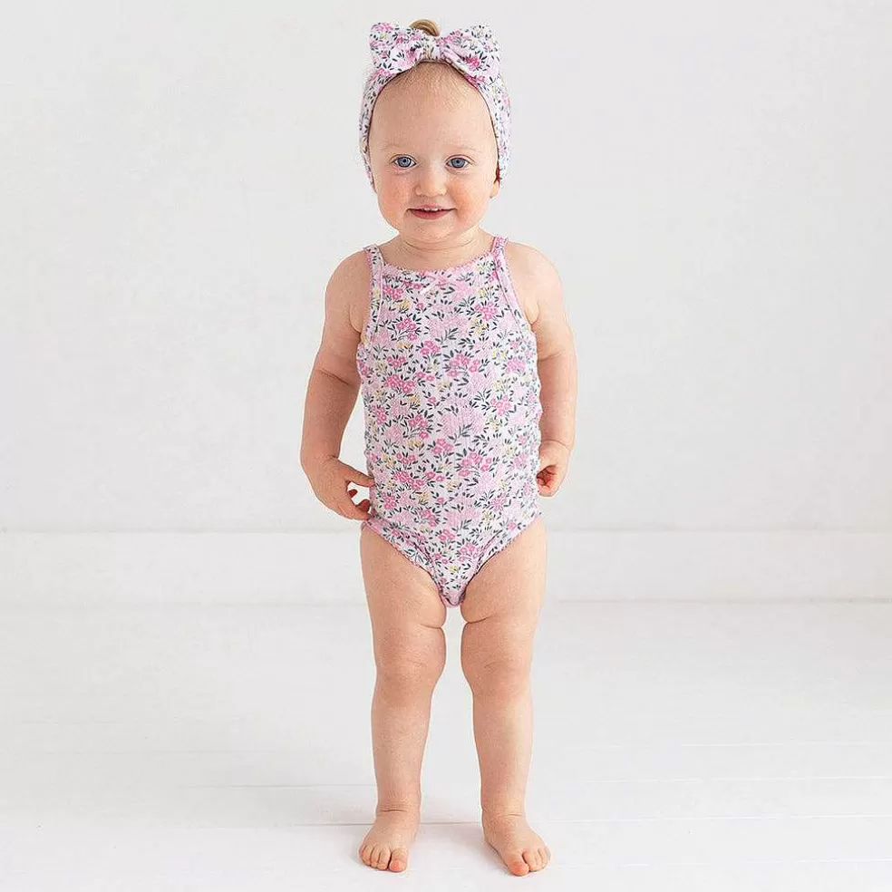 Posh Peanut Pointelle Bodysuit Flash Sale