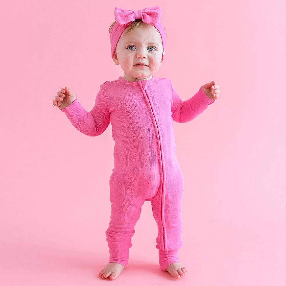 Posh Peanut Pointelle Convertible One Piece New