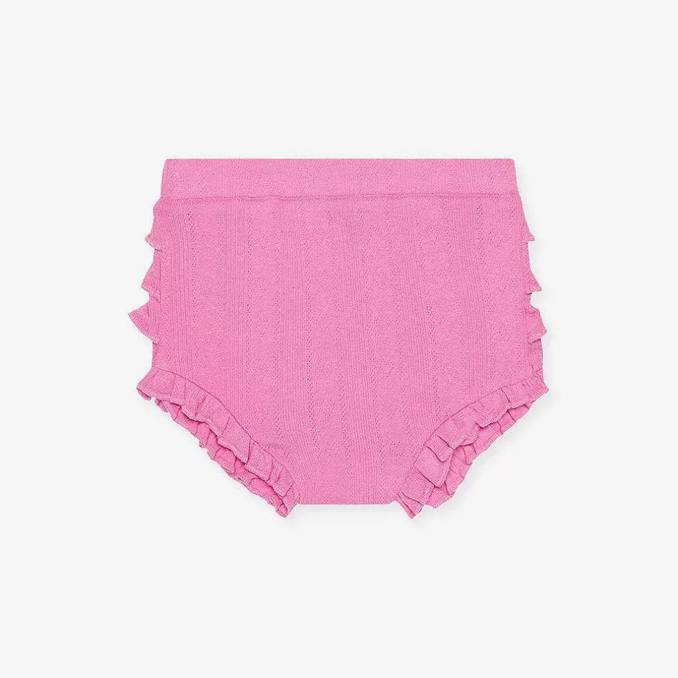 Posh Peanut Pointelle Peplum Bummie Set Cheap
