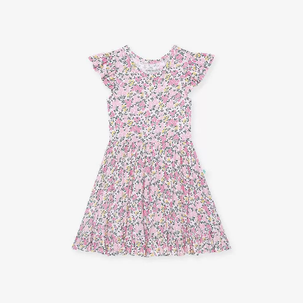 Posh Peanut Pointelle Ruffled Twirl Dress Outlet