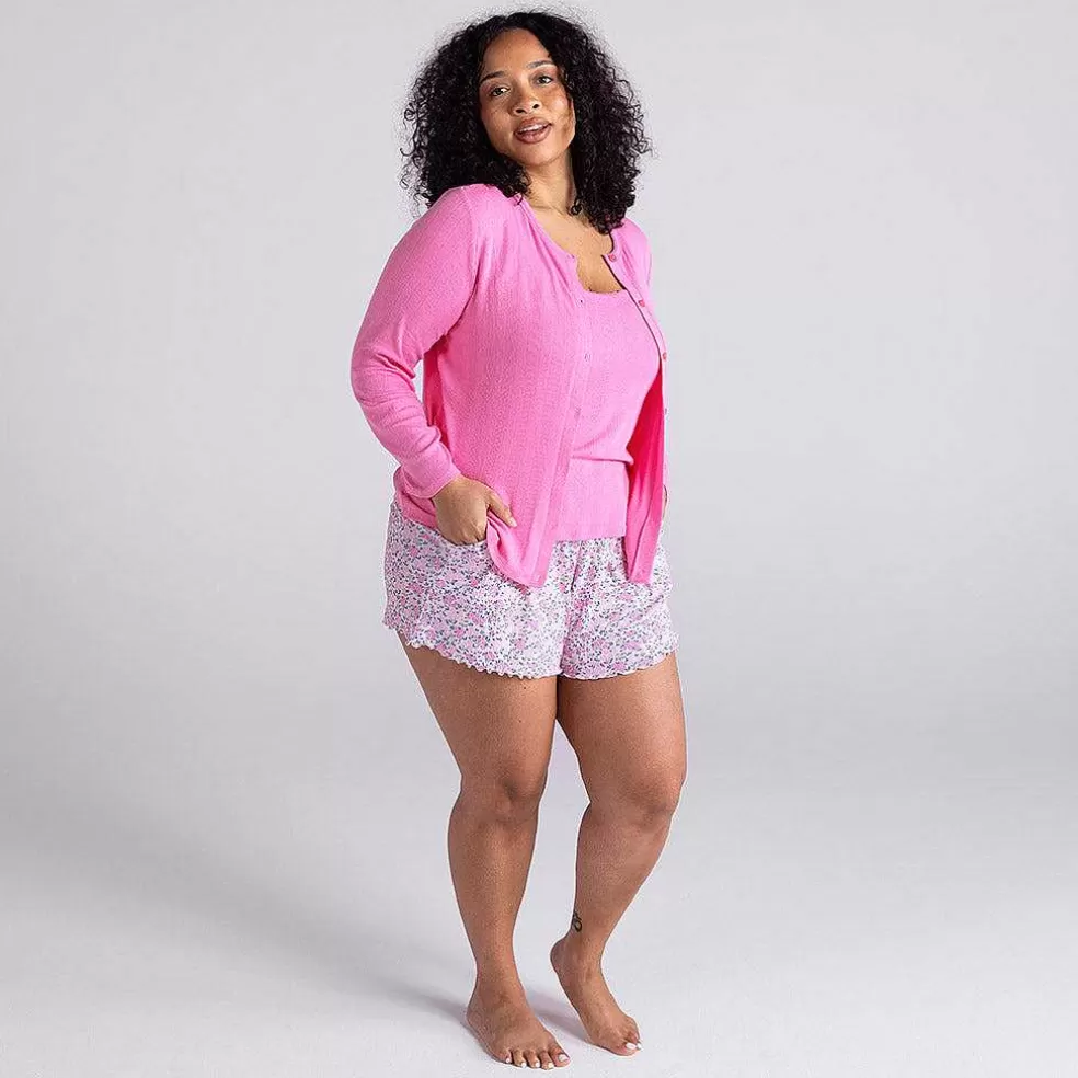 Posh Peanut Pointelle Women'S Shorts Clearance