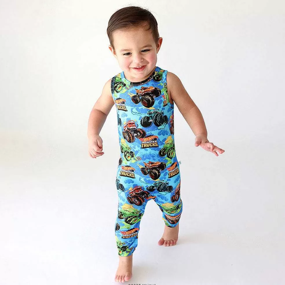 Posh Peanut Racerback Romper Outlet