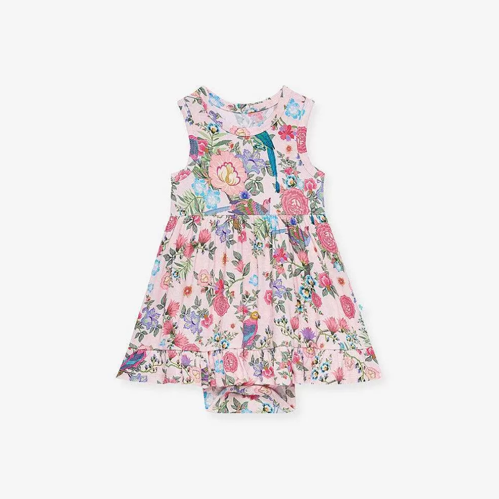 Posh Peanut Racerback Ruffled Bodysuit Dress Store